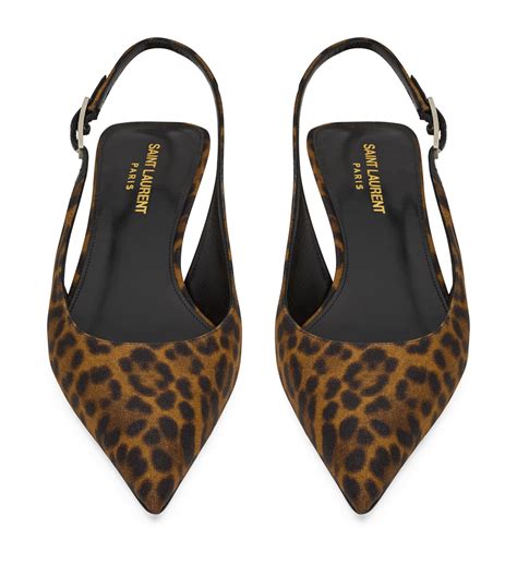 SAINT LAURENT Cherish leopard.